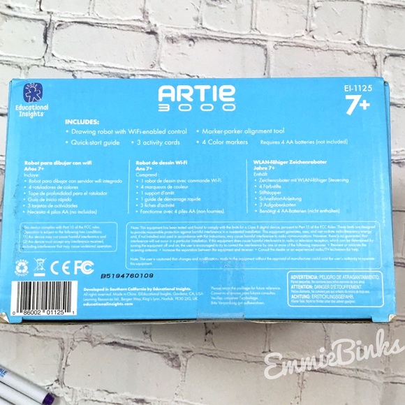 NIB Educational Insights Artie 3000 Coding Robot ~ Stem Powered Learning Toy - Picture 15 of 16